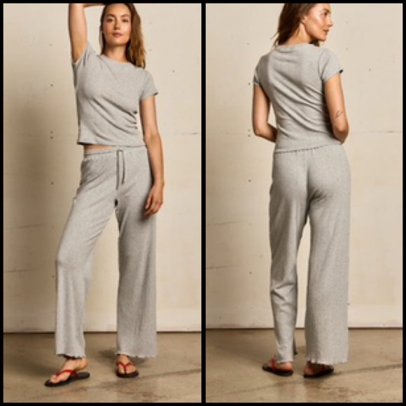 perfectwhitetee Pants - 🔸NWT🔸Perfect White Tee Mary Pointelle Pant